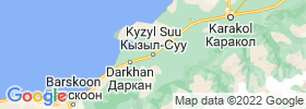 Kyzyl Suu map